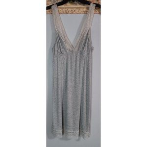 Iris Lilly London Grey 6 Lace Stretch Casual Lounge Comfy Lingerie Nightie